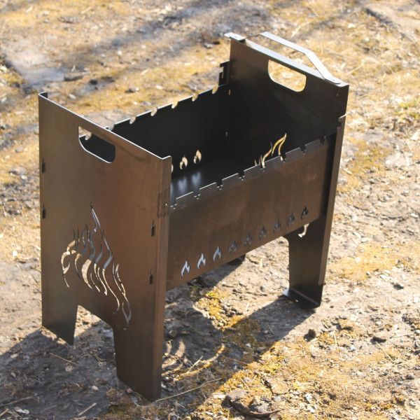 Мангал-кейс на 6 шампуров