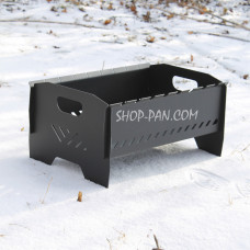 Мангал мини-разборный крашеный на 8 шампуров