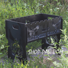 Мангал разборный ШЭФ с индивидуальной гравировкой – в подарок