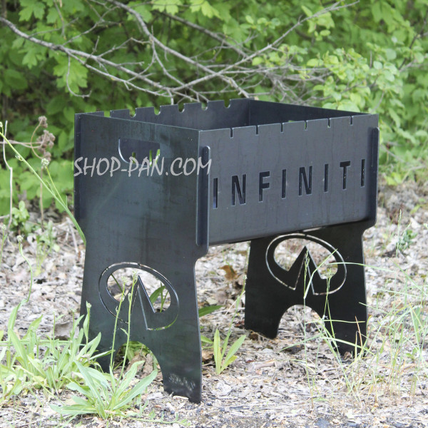 Мангал разборный на 6 шампуров - Infinity - подарочный