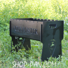 Мангал розбірний з індивідуальним гравіюванням - MASTER - на подарунок