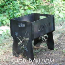 Мангал розбірний з індивідуальним гравіюванням - ОДЕССИТ - на подарунок