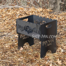 Мангал розбірний з індивідуальним гравіюванням - Пивна лавка