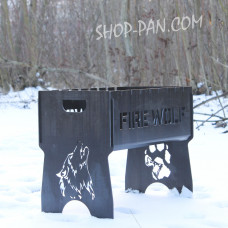 Мангал розбірний з індивідуальним гравіюванням- на подарунок