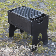 Мангал розбірний з індивідуальним гравіюванням- на подарунок