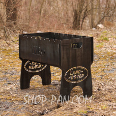 Мангал розбірний з індивідуальним гравіюванням- на подарунок