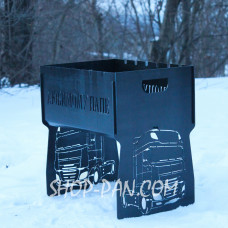 Мангал разборный с индивидуальной гравировкой- на подарок