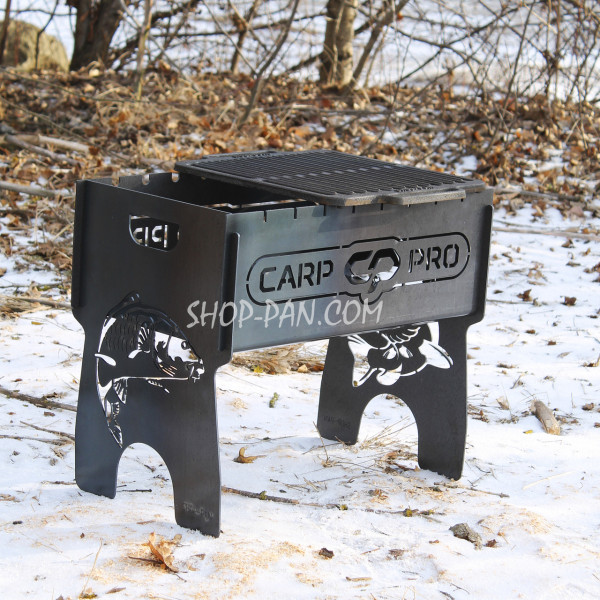 Мангал разборный с индивидуальной гравировкой