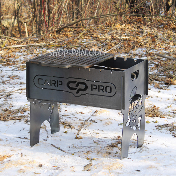 Мангал разборный с индивидуальной гравировкой