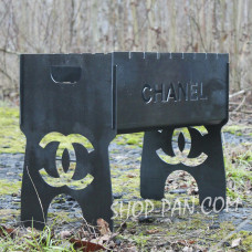 Мангал розбірний   з індивідуальним надписом - на подарунок