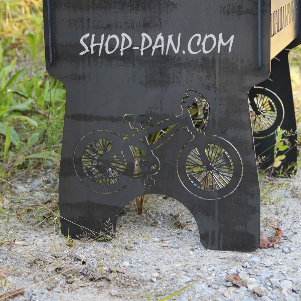 Мангал розбірний МАЛИНА ЖАРИТ ЛУЧШЕ ВСЕХ з індивідуальним надписом - на подарунок