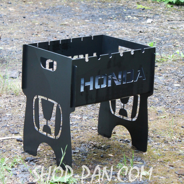 Мангал разборный с индивидуальной гравировкой - HONDA - в подарок