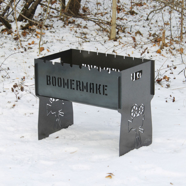 Мангал розбірний з індивідуальним гравіюванням - Кинооператор