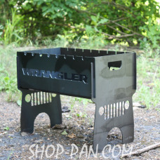 Мангал розбірний з індивідуальним гравіюванням - на подарунок