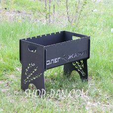 Мангал розбірний з індивідуальним гравіюванням- на подарунок