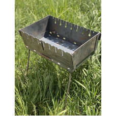 Мангал-чемодан 3 мм на 8 шампуров