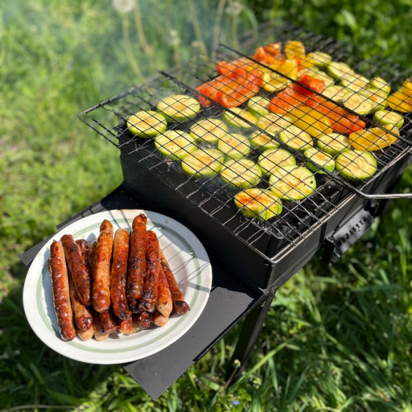 Мангал-чемодан Steelger 3 мм на 6 шампуров