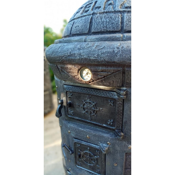 Многофункциональная печь под казан PEPELAZIO Grey