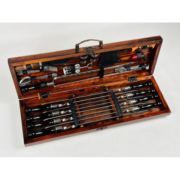 Набір шампурів подарунковий (7801)