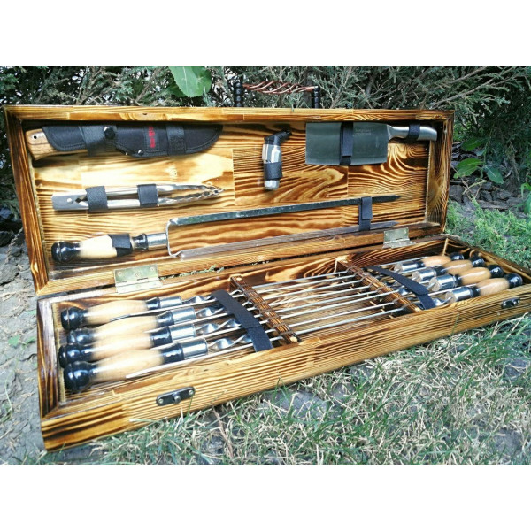 Набір шампурів подарунковий Forest-2