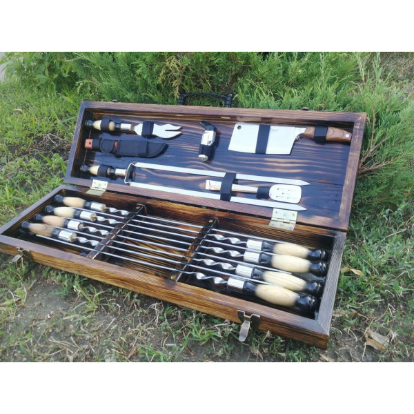 Набір шампурів подарунковий Forest-3