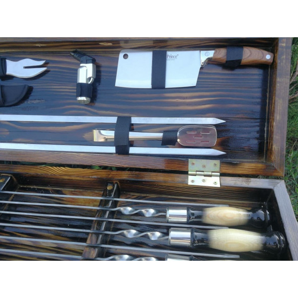 Набір шампурів подарунковий Forest-3