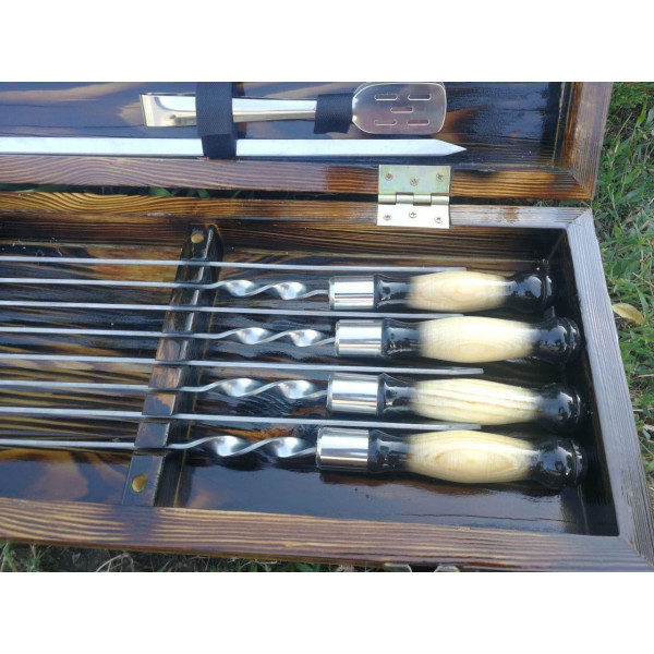 Набір шампурів подарунковий Forest-3