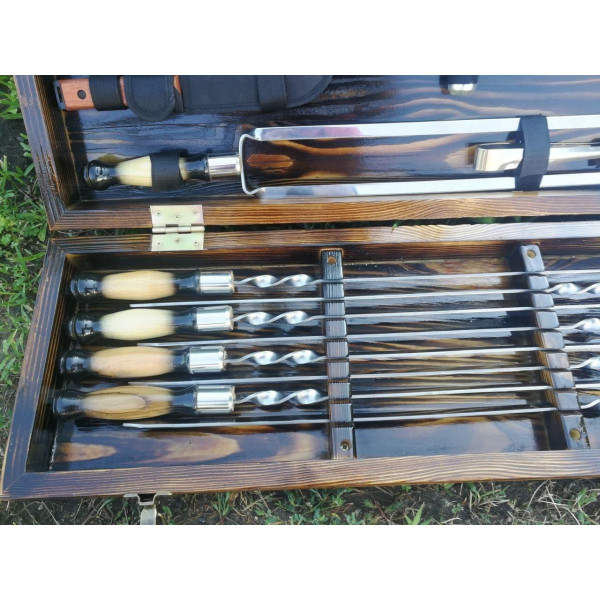 Набір шампурів подарунковий Forest-3