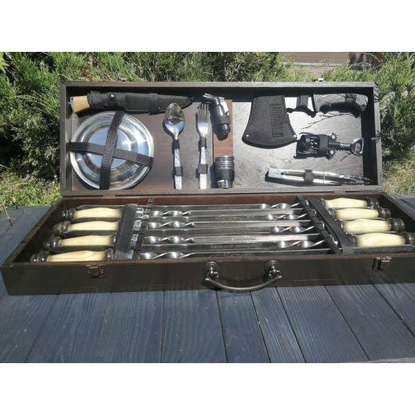 Набір шампурів подарунковий Т-1