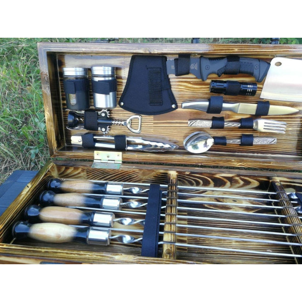 Набір шампурів подарунковий Т-4