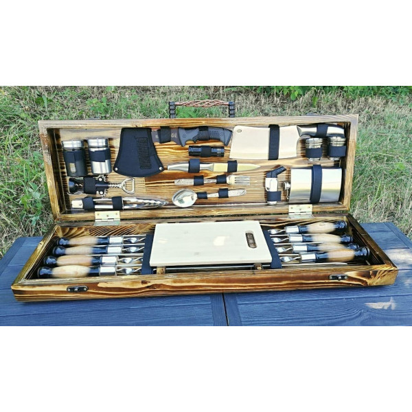 Набір шампурів подарунковий Т-4