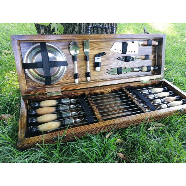 Набір шампурів подарунковий Т-6