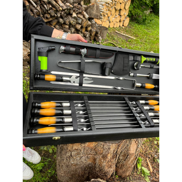 Набір шампурів подарунковий (08)