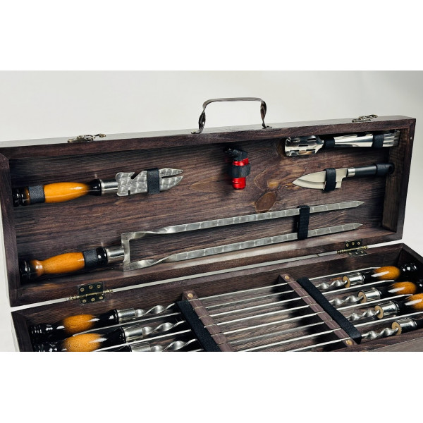 Набір шампурів подарунковий (7607)