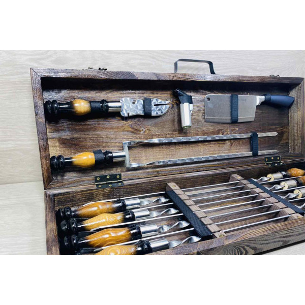 Набір шампурів подарунковий (7609)