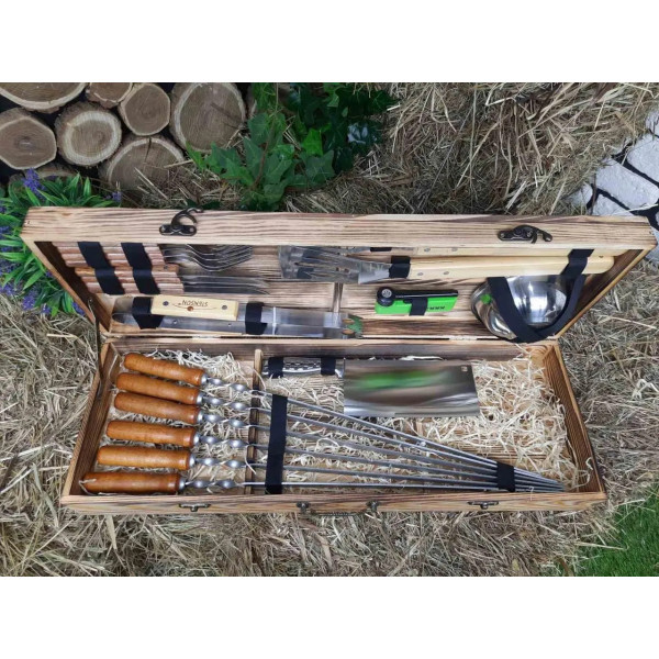 Набор подарочных шампуров (К-016)