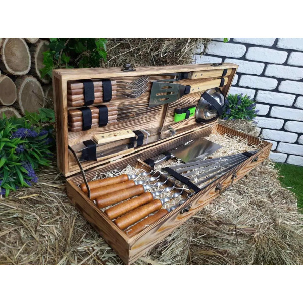 Набор подарочных шампуров (К-016)