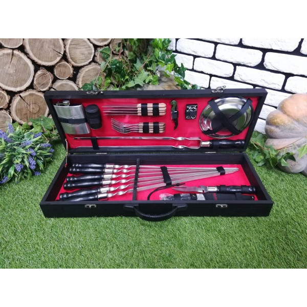 Набір шампурів подарунковий BLACK BOX (L-102)