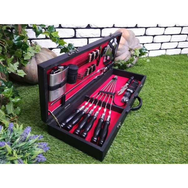 Набір шампурів подарунковий BLACK BOX (L-102)