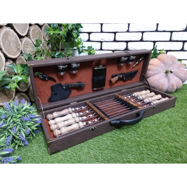 Набор подарочных шампуров Marrone (001Е)