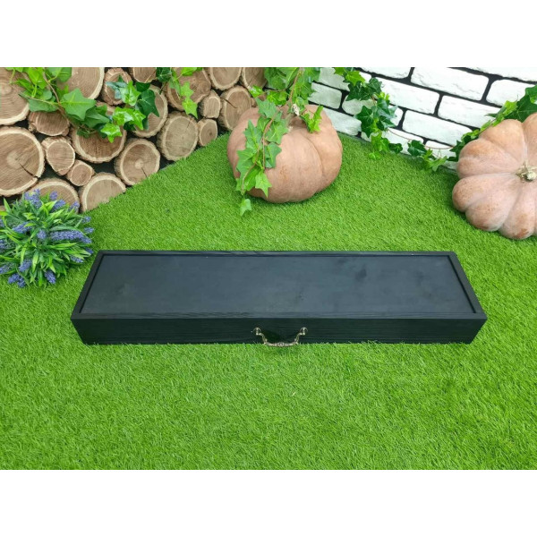 Набір шампурів подарунковий у дерев'яному кейсі (LK-008)