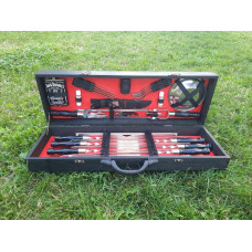 Набір шампурів BLACK BOX в дерев'яному кейсі (L-101)