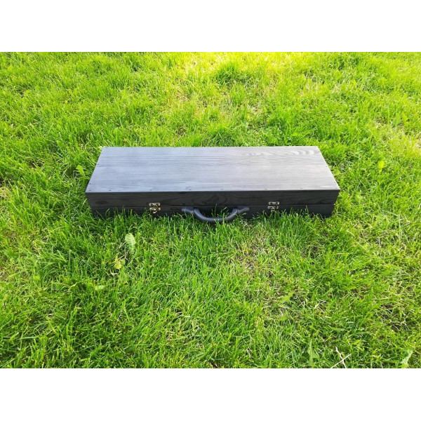 Набір шампурів BLACK BOX в дерев'яному кейсі (LK-006)