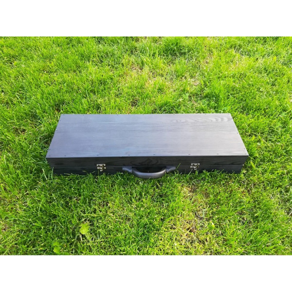 Набор шампуров BLACK BOX в деревянном кейсе (M-013)