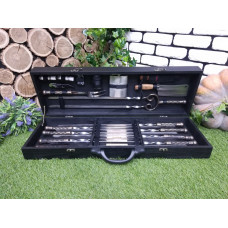 Набір шампурів BLACK BOX в дерев'яному кейсі (С-002)