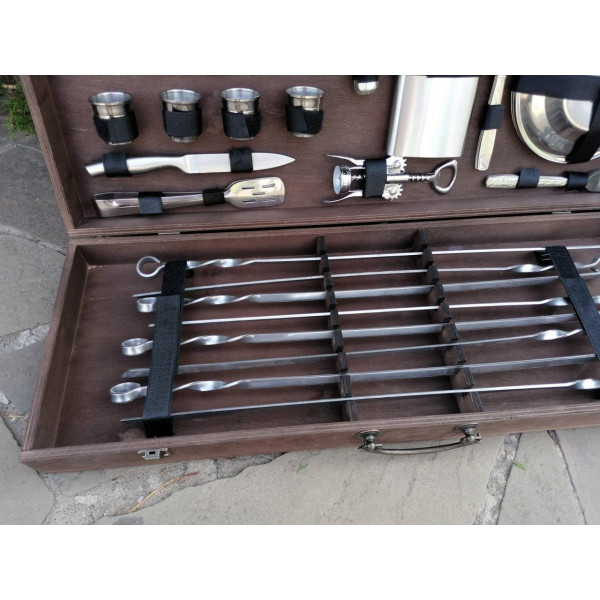 Набір шампурів Silver