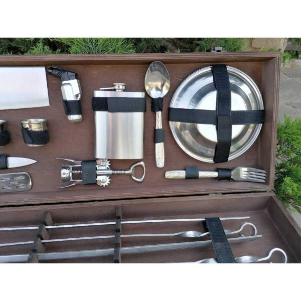 Набір шампурів Silver