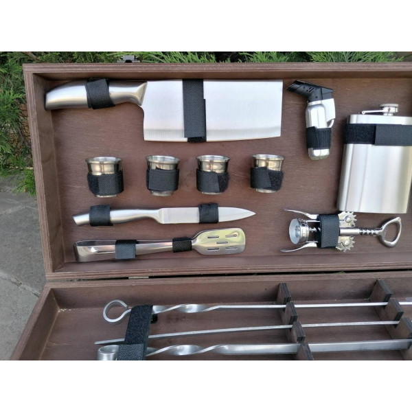 Набір шампурів Silver