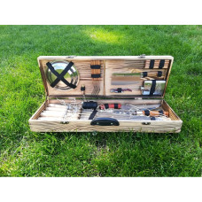 Набір шампурів ПЧАК у дерев'яному кейсі (К-002)