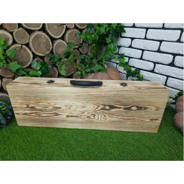 Набор шампуров в деревянном кейсе (003-Е)